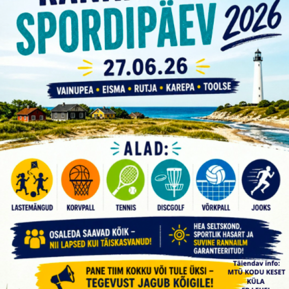 Rannakülade spordimängud 27. juunil
