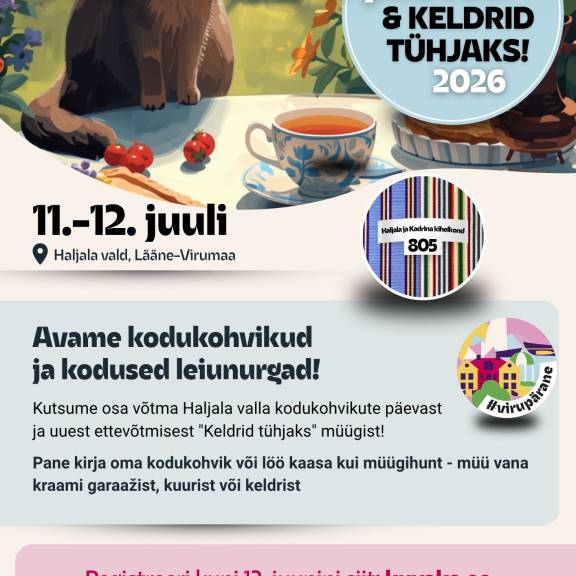 Haljala valla kodukohvikute päevad & 